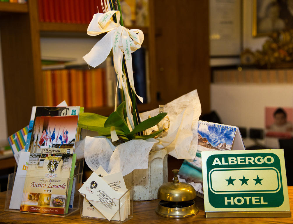 Albergo Antica Locanda Клузоне Екстериор снимка